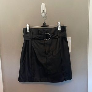 Size medium leather skirt from Forever 21